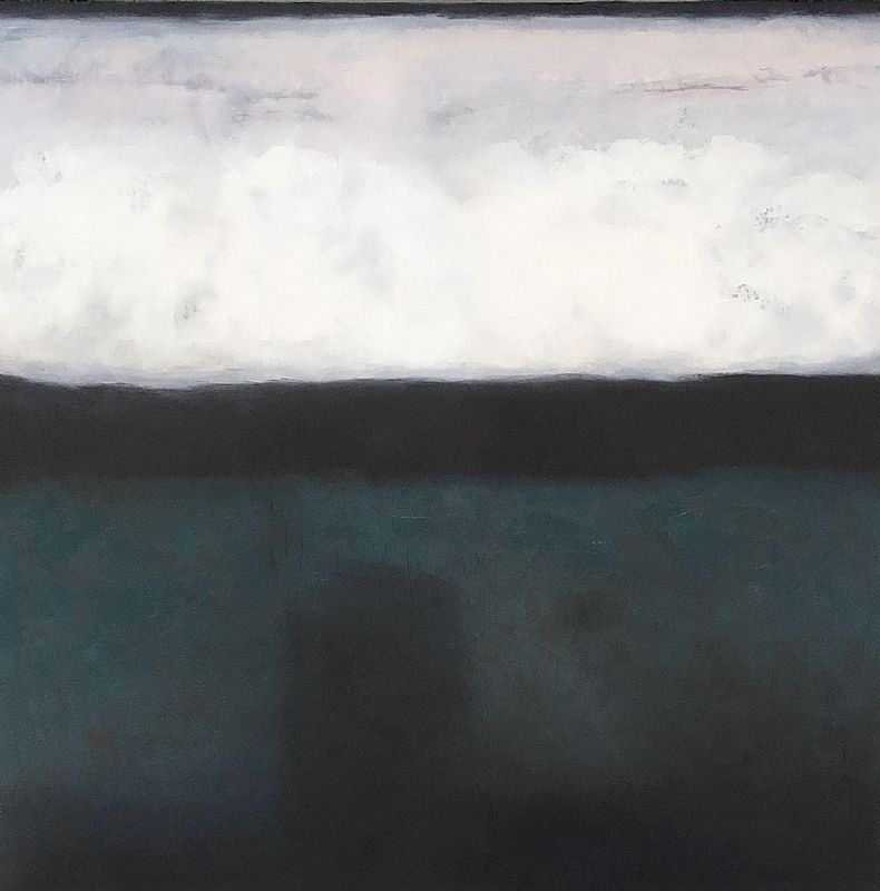 Painting by Veronica Dooley titled AN ENDLESS HORIZON - Oil on Canvas · 80cm x 80cm